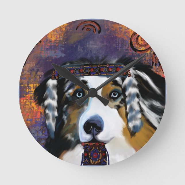 AUSTRALIAN SHEPHERD Uhr (Vorderseite)