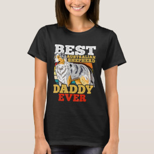 Australian Shepherd Vater Fathers Day T-Shirt