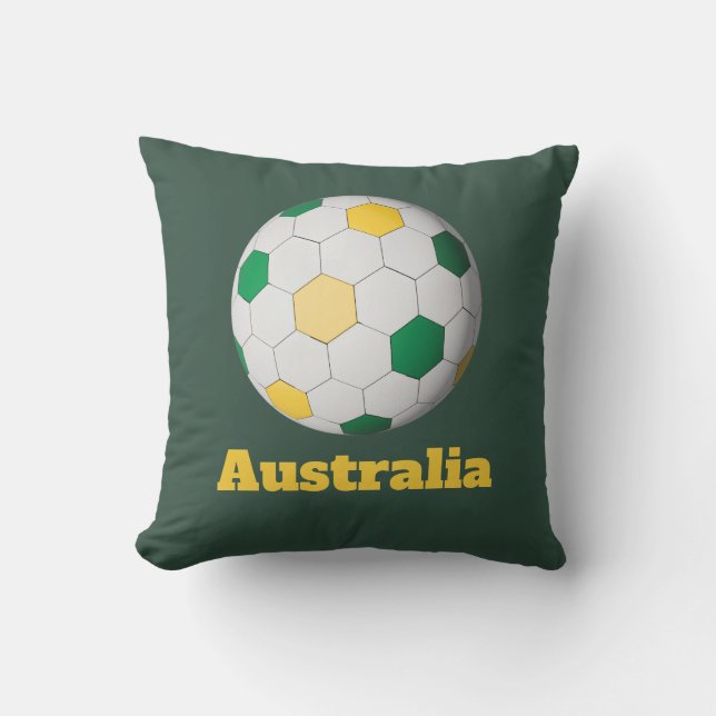 Australian Soccer Kissen (Vorderseite)
