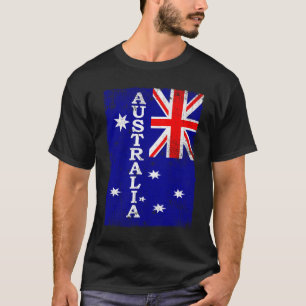 Australian Souvenirs Gift - Vintage Flagge Austral T-Shirt
