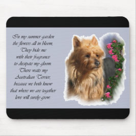 Australian Terrier Art Gifts Mousepad