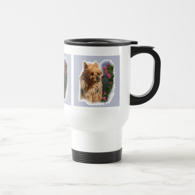 Australian Terrier Art Gifts Reisebecher (Rechts)