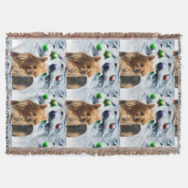 Australian Terrier Christmas Decke