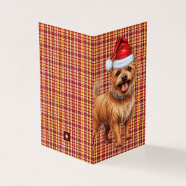 Australian Terrier Christmas Dog Holiday Kariert