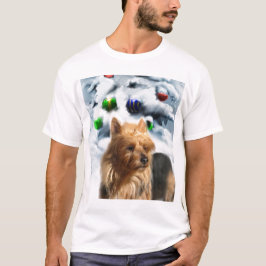 Australian Terrier Christmas Geschenke T-Shirt