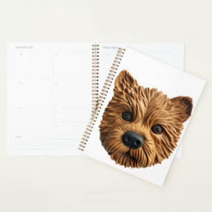 Australian Terrier Dog 3D Inspiriert Planer