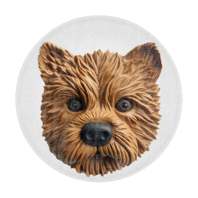 Australian Terrier Dog 3D Inspiriert Schneidebrett (Vorderseite)