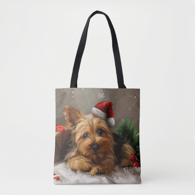 Australian Terrier Dog Christmas Festive (Vorderseite)
