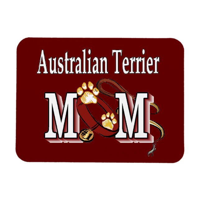 Australian Terrier Dog MAMA Magnet (Horizontal)