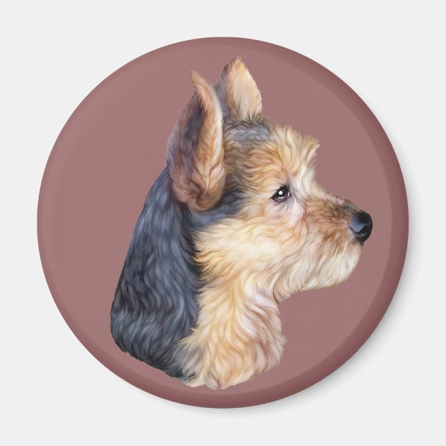 Australian Terrier HS Magnet (Vorne)