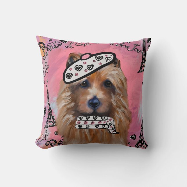 Australian Terrier Kissen (Vorderseite)