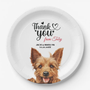 Australian Terrier Pappteller
