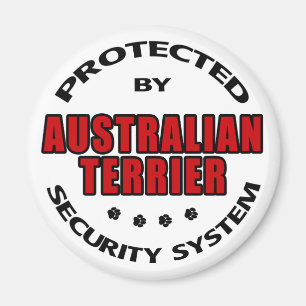 Australian Terrier Security Magnet