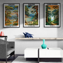 Australian Travel Poster, Kakadu, NT