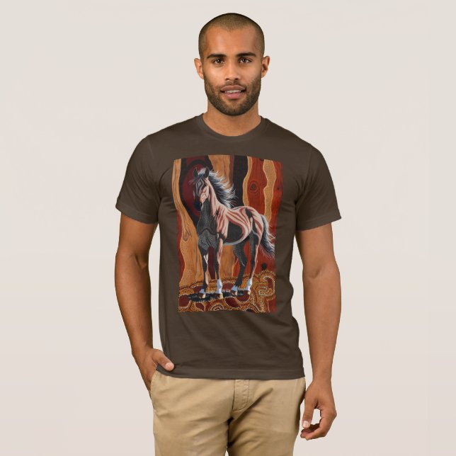 Australian Wild Brumby T-Shirt (Vorne ganz)