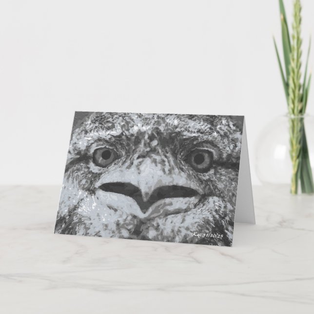 Australian Wildlife, Nature's Curmudgeon, Animal Karte (Vorderseite)