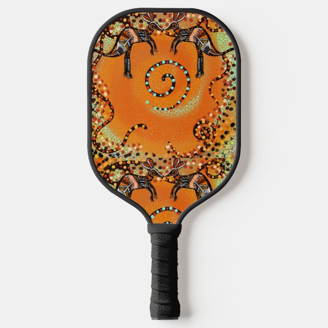 AUSTRALIANISCHE KUNST PICKLEBALL SCHLÄGER (Vorderseite)