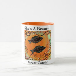 AUSTRALIANISCHE KUNST TASSE