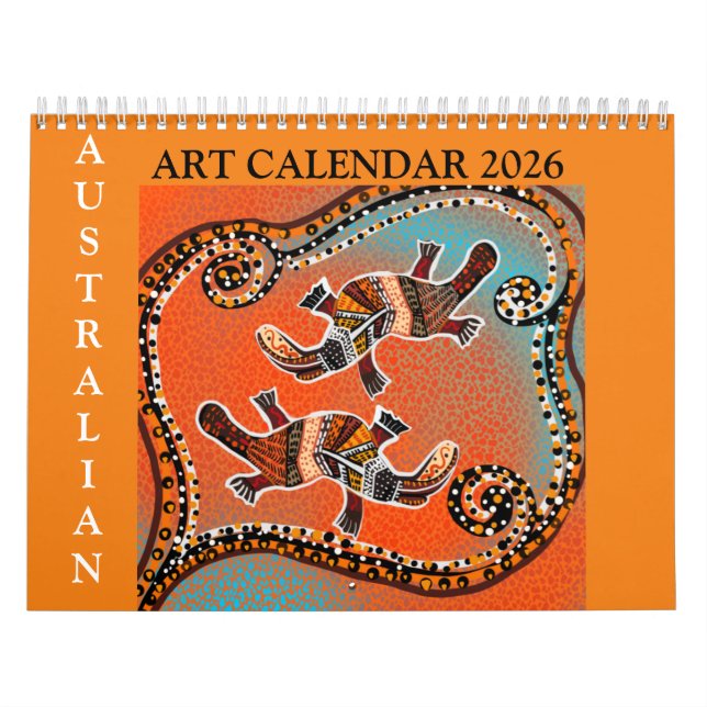 AUSTRALIANISCHER KUNSTKALENDER 2026 KALENDER (Titelbild)