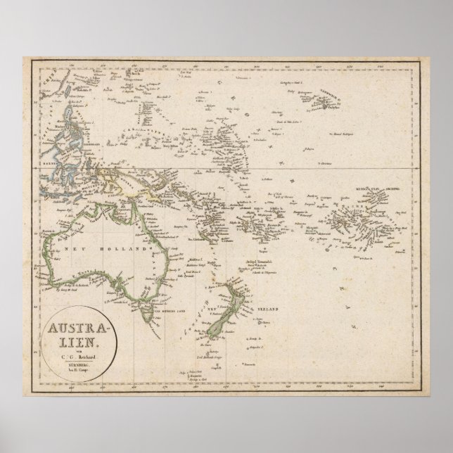 Australien 10 poster (Vorne)