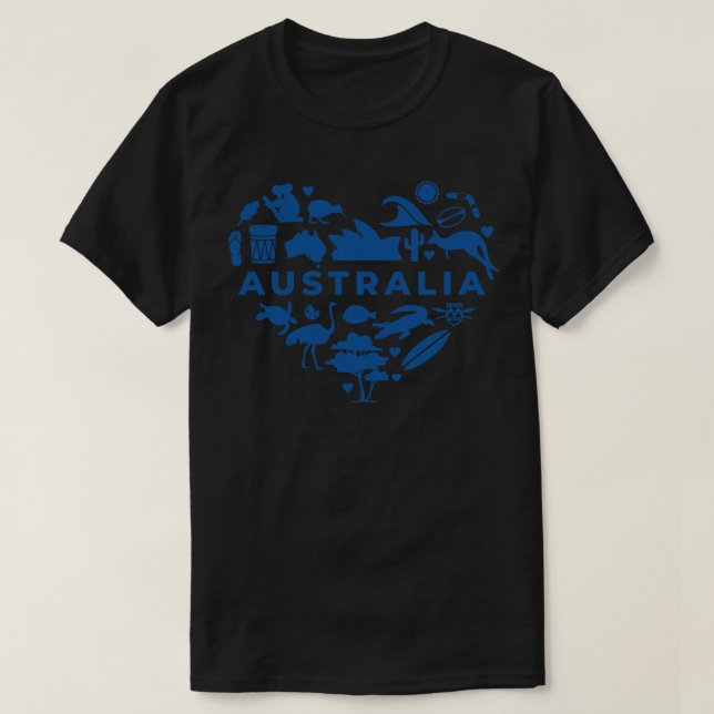 Australien 1 T-Shirt (Design vorne)