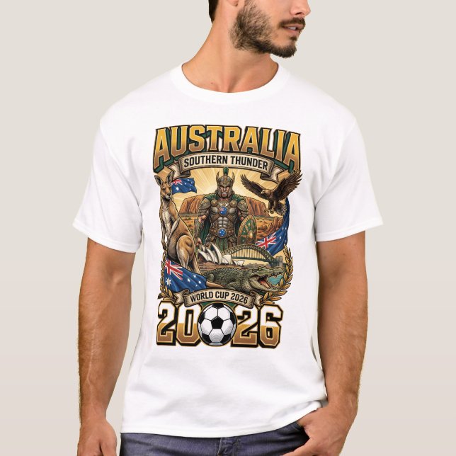 Australien 2026 Fan T-Shirt (Vorderseite)