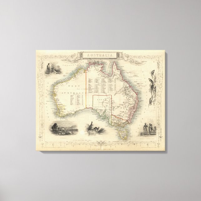 Australien 5 leinwanddruck (Vorderseite)