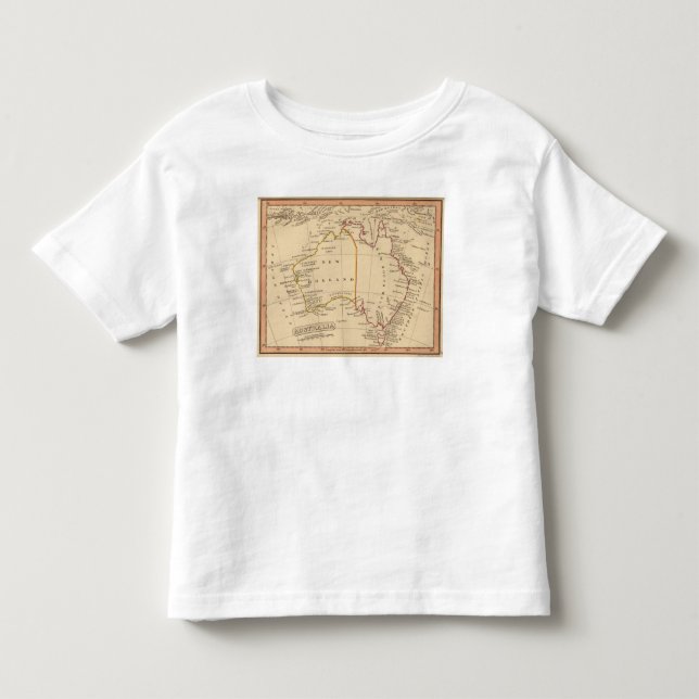 Australien 7 kleinkind t-shirt (Vorderseite)