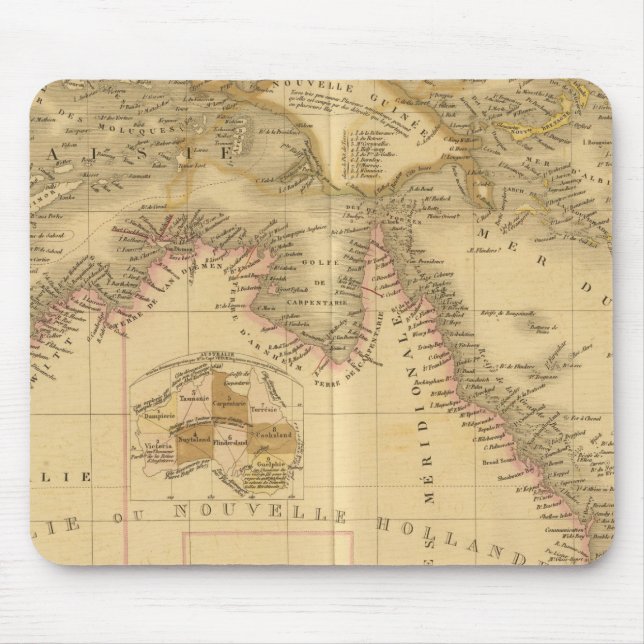 Australien 8 mousepad (Vorne)