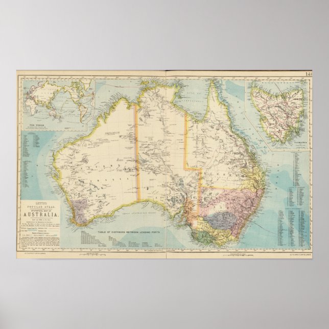 Australien 8 poster (Vorne)