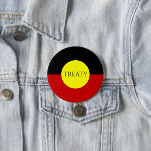 australien aboriginal flagge  button