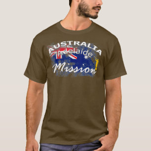 Australien Adelaide Mormon LDS Mission Missionar T-Shirt