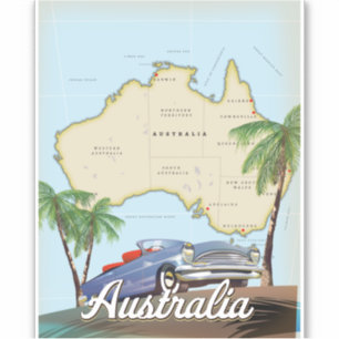 Australien Aufkleber