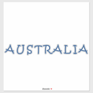 Australien Aufkleber