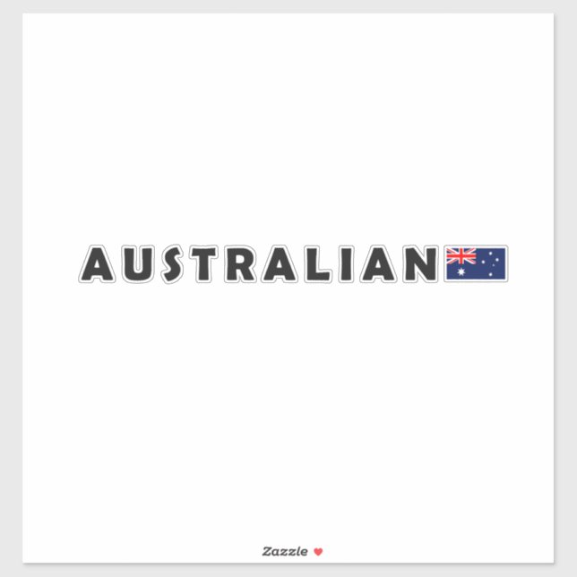 Australien Aufkleber (Blatt)