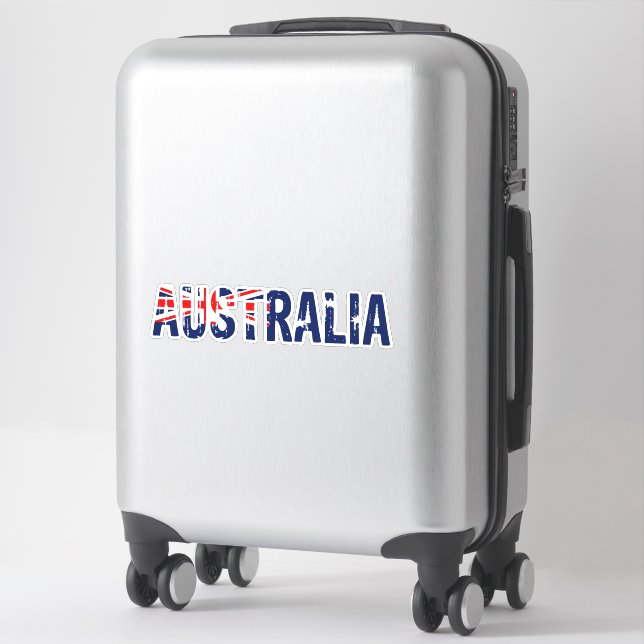 Australien Aufkleber (Koffer)