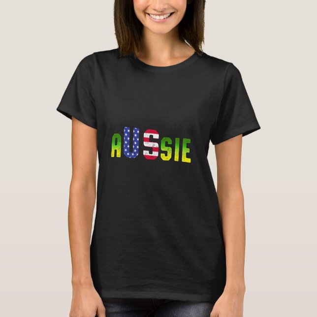 Australien Aussie American Citizen T-Shirt (Vorderseite)