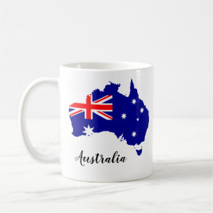 Australien Australien Flag Map Aussie Kaffeetasse