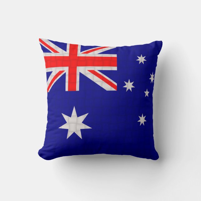 Australien-Australier-Flagge Kissen (Vorderseite)