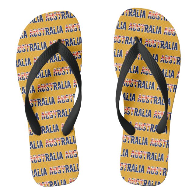 Australien, Australier  Flip Flops (Fußbett)