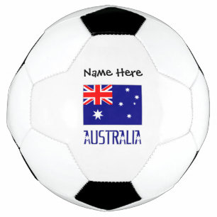 Australien Australische Flagge Personalisierter Na Fußball