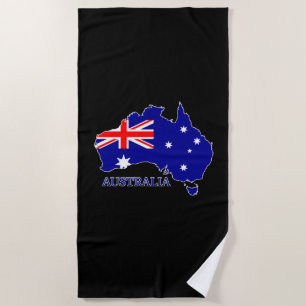 Australien - Australische Flagge Strandtuch
