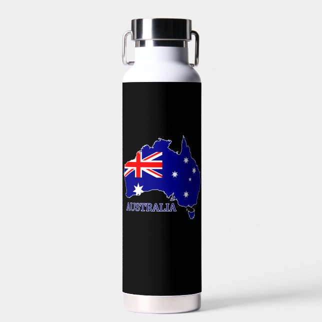 Australien - Australische Flagge Trinkflasche (Vorne)