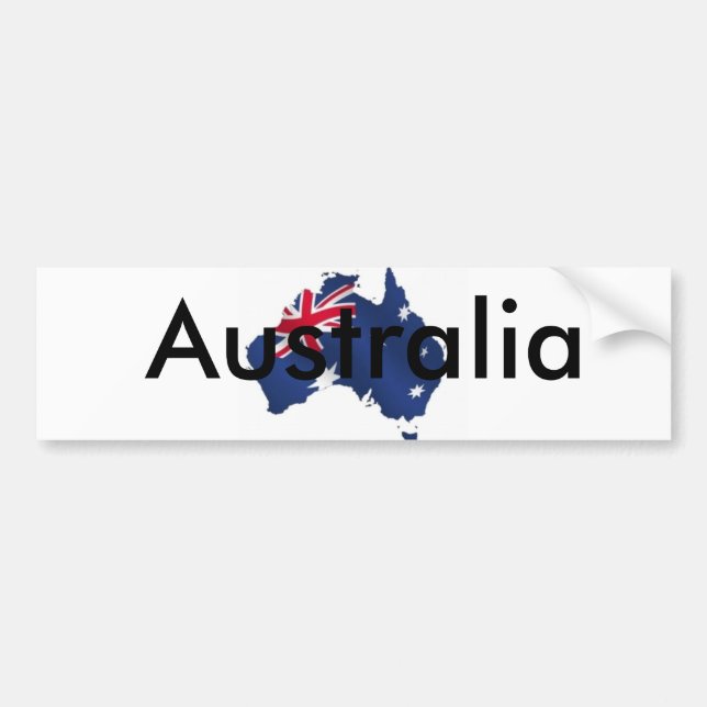 Australien-Autoaufkleber Autoaufkleber (Vorne)