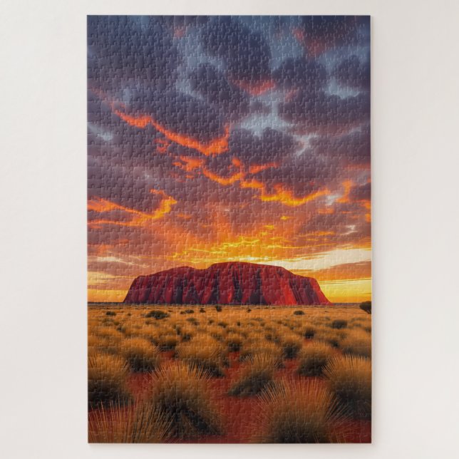 Australien Ayers Rock Puzzle (Vertikal)