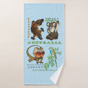 Australien Badhandtuch Set
