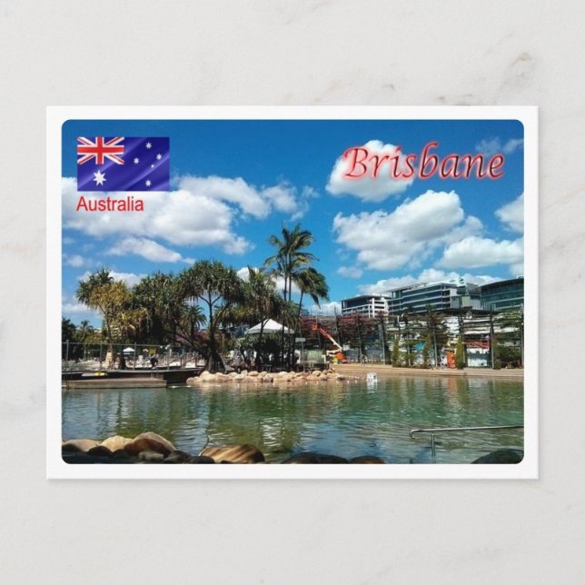 Australien - Brisbane - Postkarte (Vorderseite)