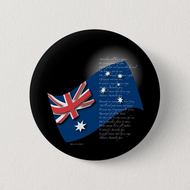 Australien Button (Vorderseite)