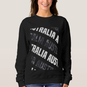 Australien Camouflage Pattern Gray Camouflage Sweatshirt