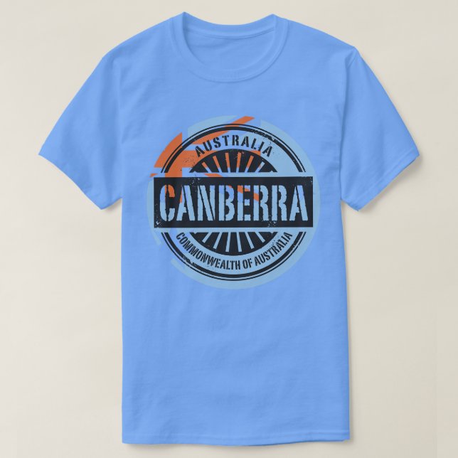 Australien Canberra T-Shirt (Design vorne)